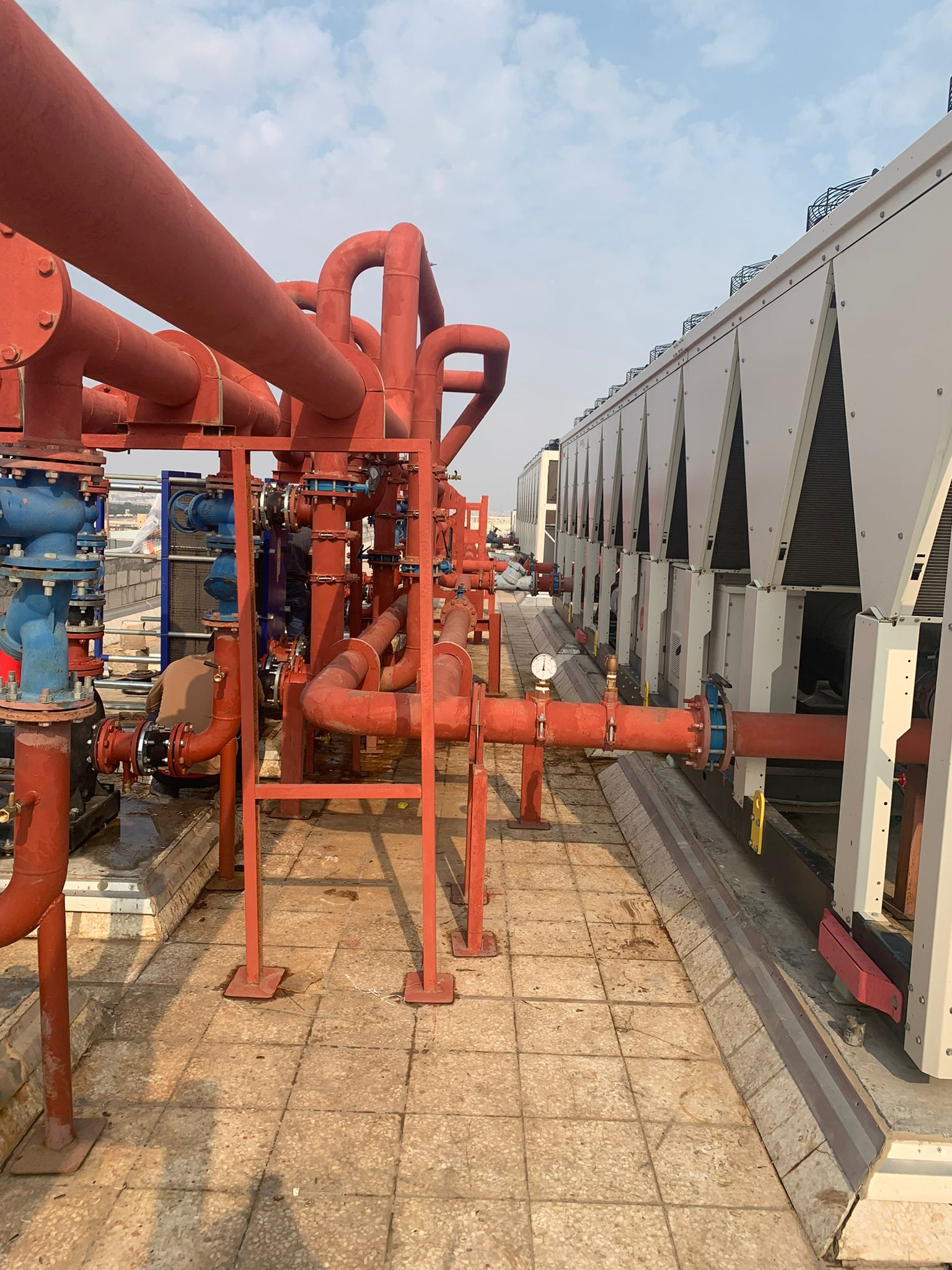 Industrial factory HVAC systems Kuwait