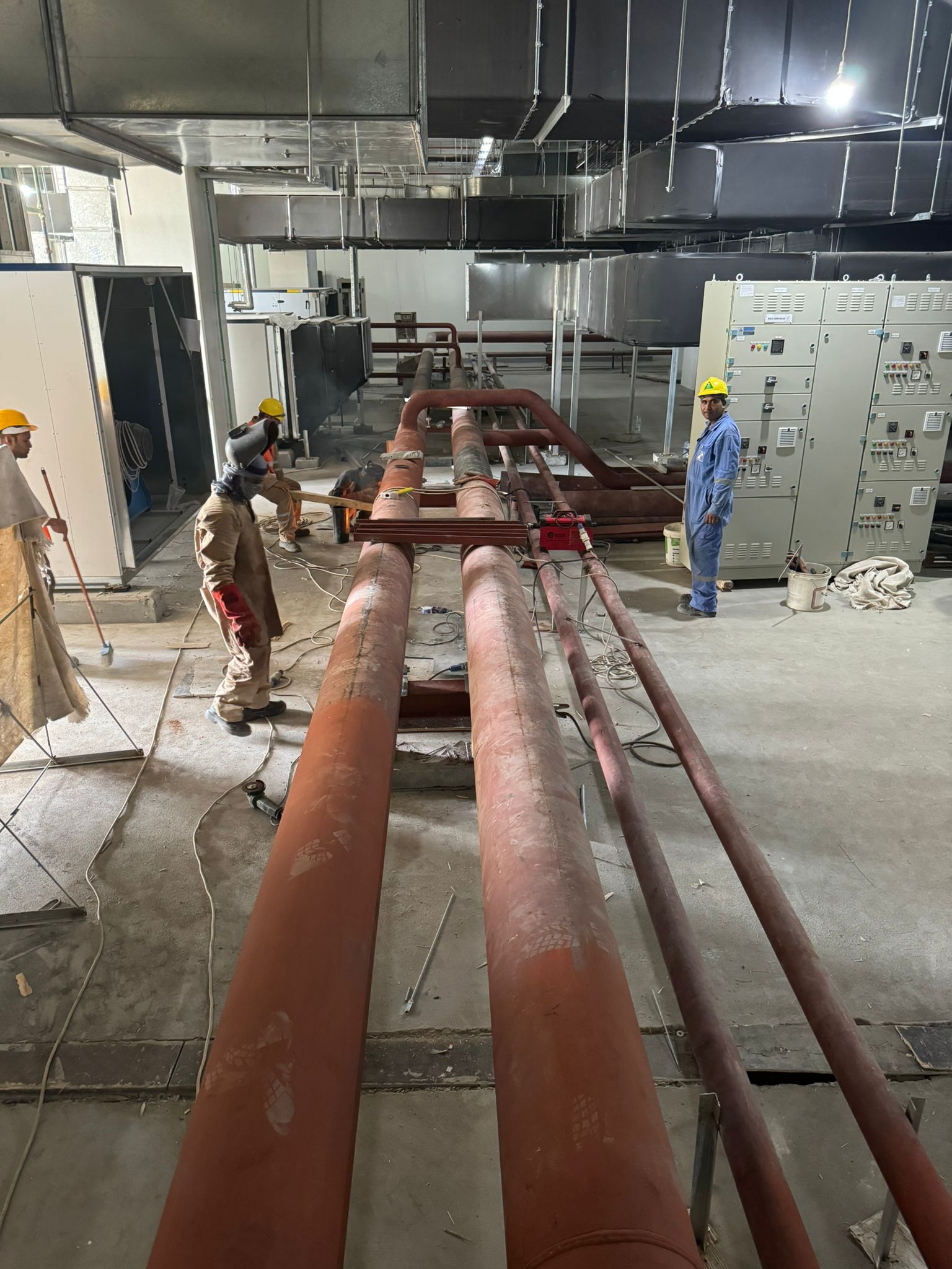 Hospital HVAC installation Kuwait