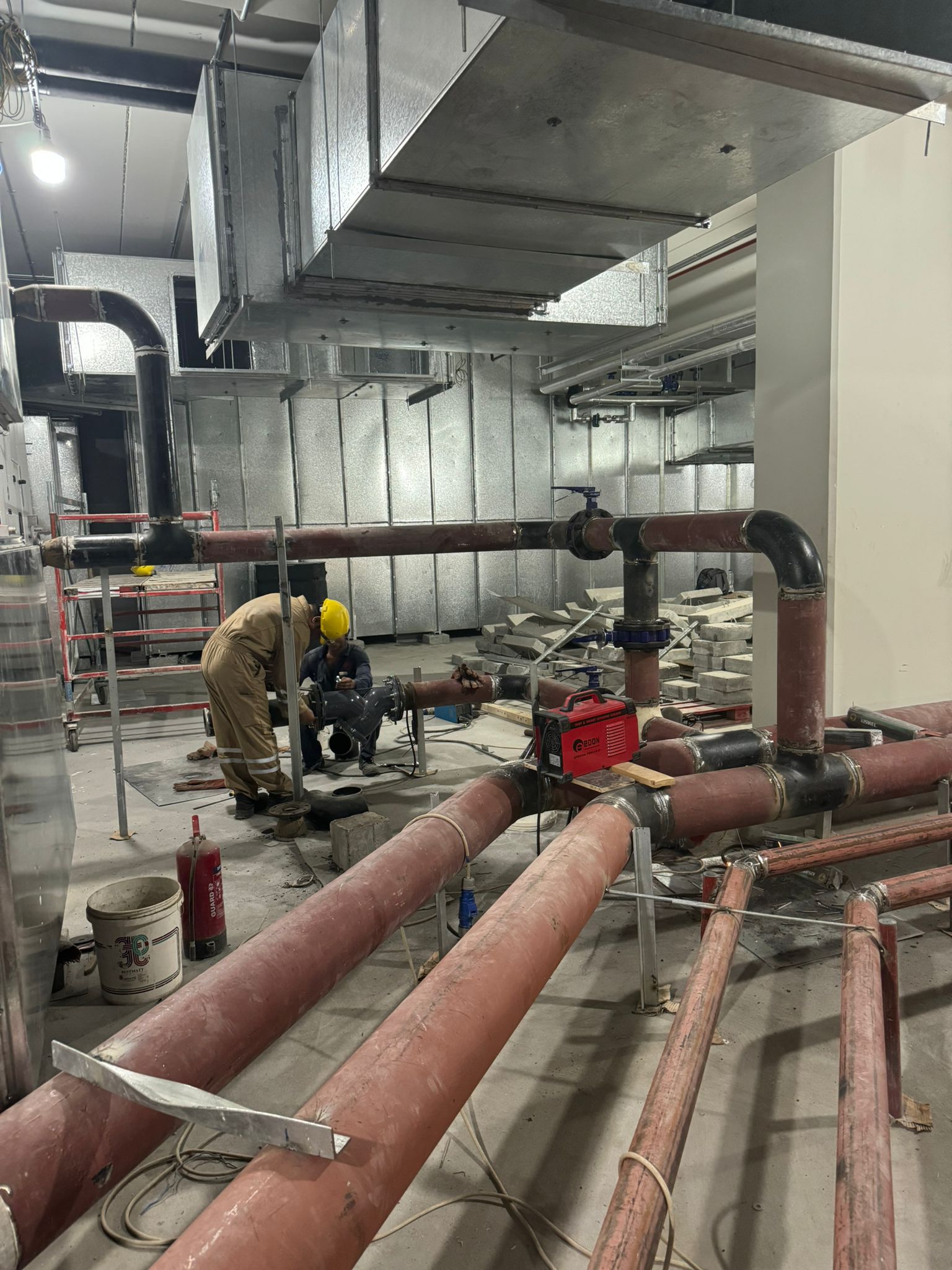 KCC HVAC equipment installation