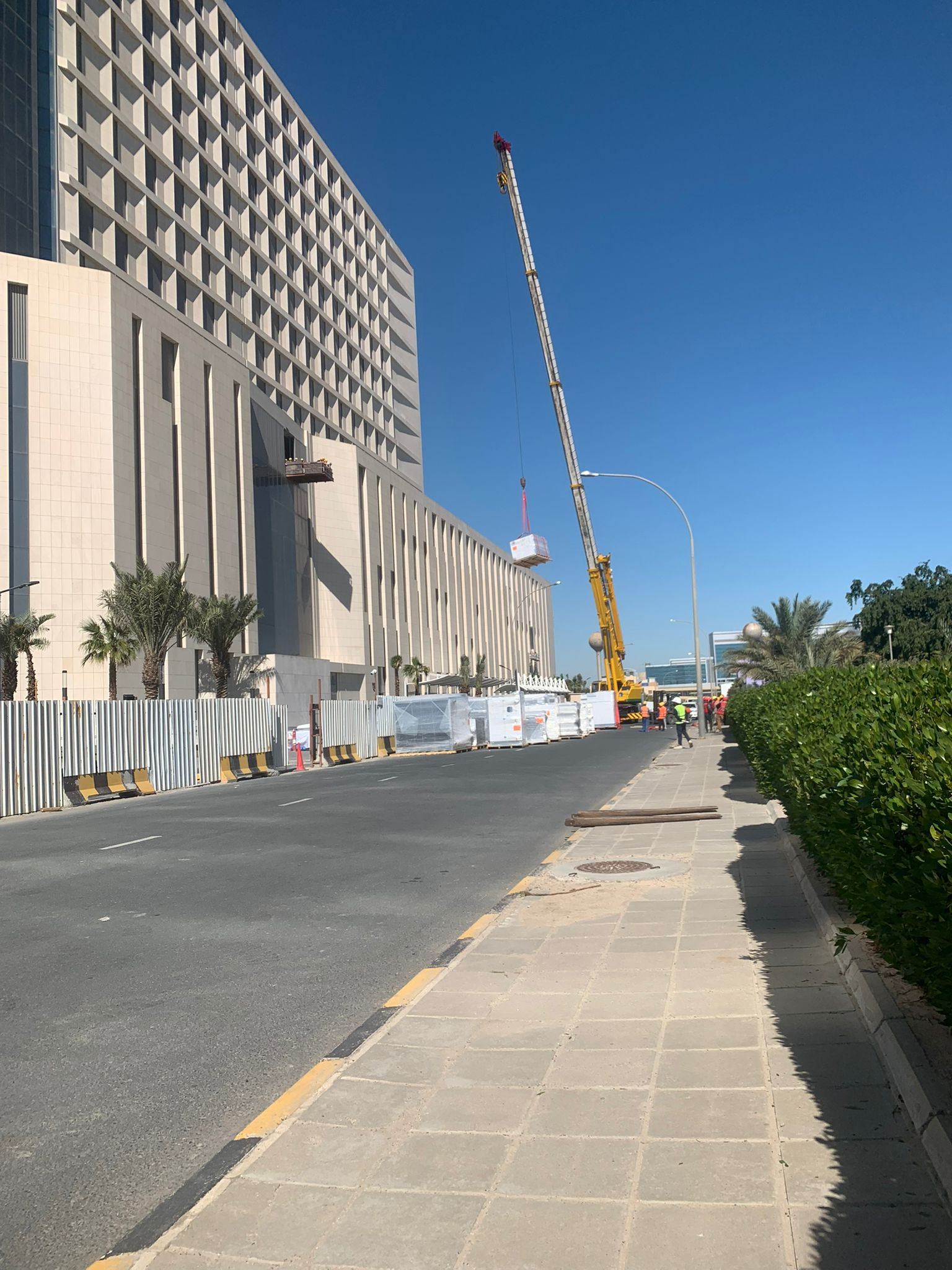 Kuwait Cancer Center HVAC installation - New Seagull project