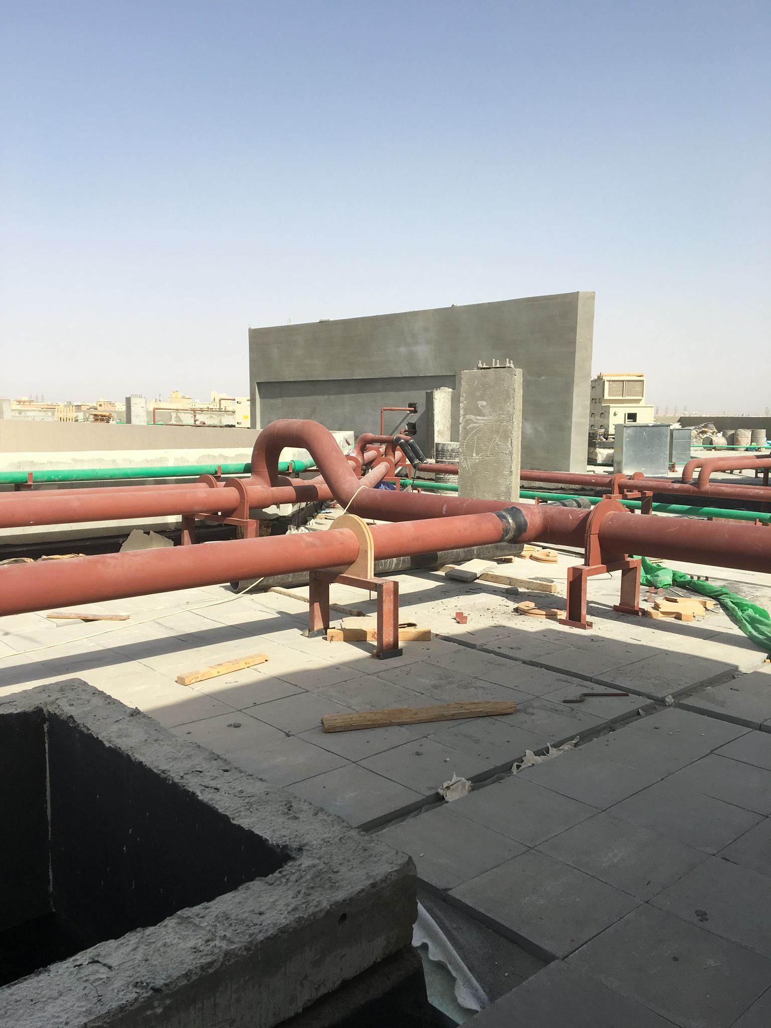 Residential piping installation Kuwait