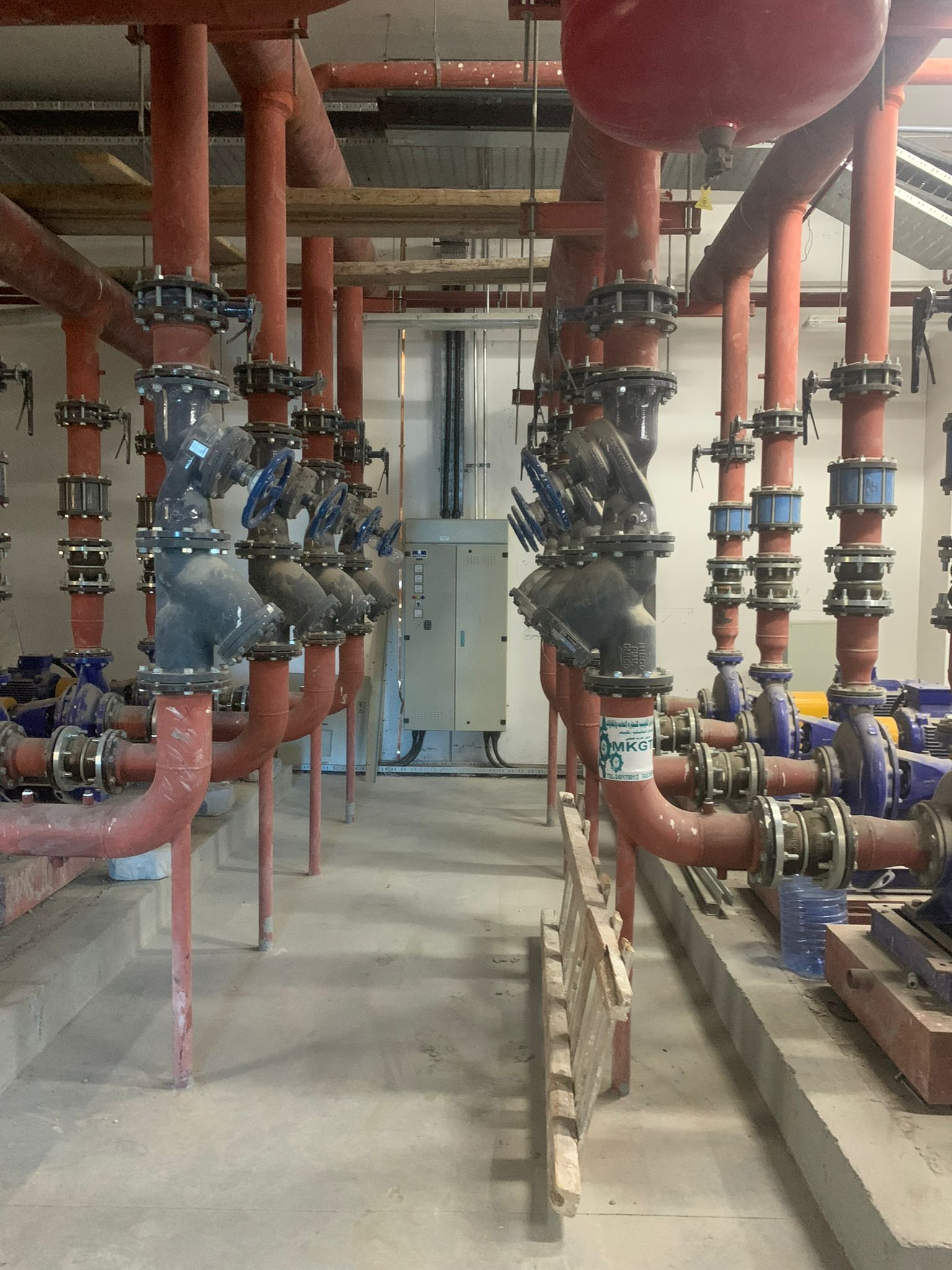 Tower piping installation Kuwait